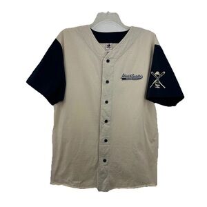 Badger Sport Abbott & Costello 'Who's On First'  WHO 1 Cotton Jersey Mens Large